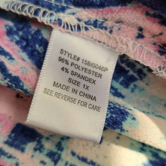 Living Doll Full Wrap Hi-Low Tie-dye Maxi Skirt in Pink and Blue womens … - Picture 8 of 11